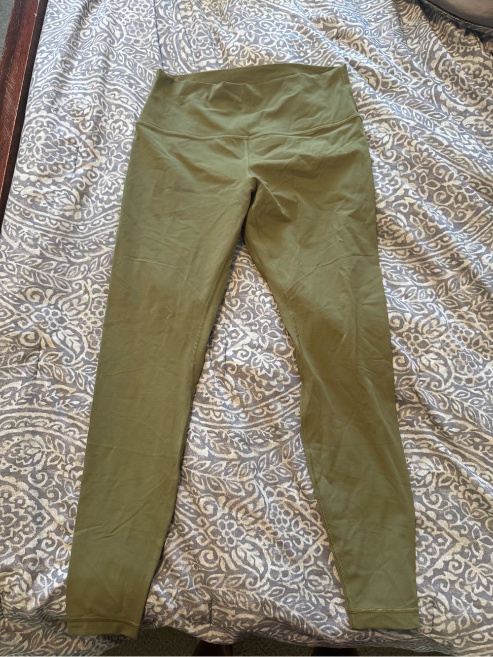 lululemon athletica Olive Green High-Rise Leggings